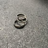 Tris di anelli in argento