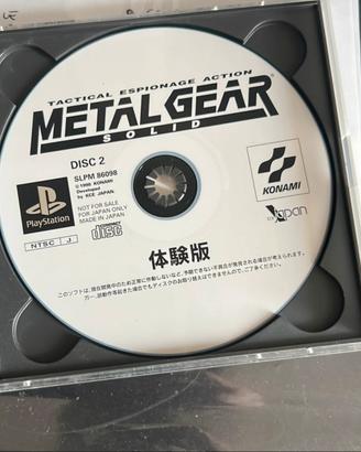 Metal Gear Solid Ps1 Ntsc Jp in Jikkyou Powerfull