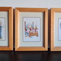 Quadretti per cameretta bambina