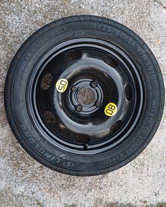 ruotino di scorta 125  80 R16