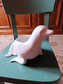 portaogetti a forma di foca 