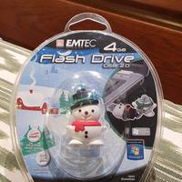 FLASH DRIVE USB 2.04 GB PUPAZZO DI NATALE