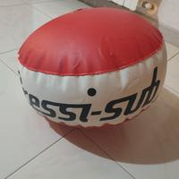 Boa pallone da sub Cressi Sub bianco rosso nero