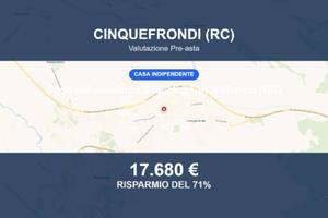 Immobile in asta di 45 m² a Cinquefrondi