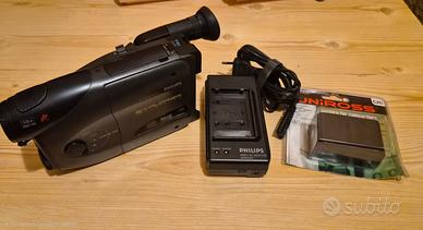Philips Explorer VHS-C  Videocamera Vintage 
