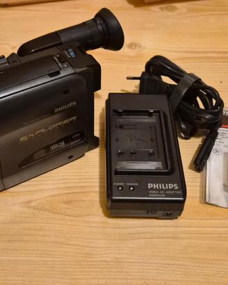 Philips Explorer VHS-C  Videocamera Vintage 