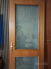 Porta interna vetrata