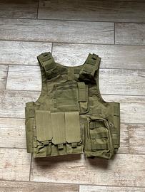 Gilet Militare Tattico con Molteplici Tasche