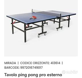 Ping Pong da esterno
