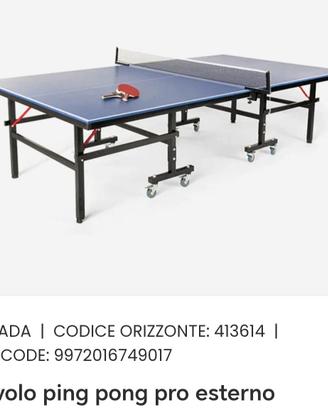 Ping Pong da esterno
