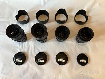 kit Samyang Cine Sony E  24-35-50-85 + ND variable