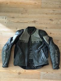 Giacca di pelle traforata RACING 4