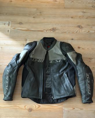 Giacca di pelle traforata RACING 4