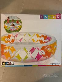 Piscina gonfiabile intex 2.29x56 cm colorata