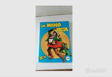 TEX n.1 la mano ROSSA BONELLI DA LIRE 400 lire