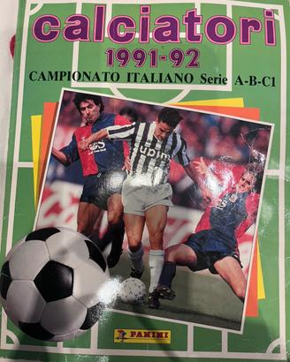 Album calciatori panini 1991-1992