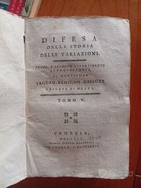 Libro antico del 1795
