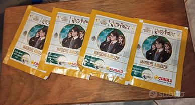4 pacchetti figurine Harry Potter Conad 2022