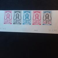 FOGLIETTO (MONACO)  "SERIE  EUROPA"  0,25 Fr.