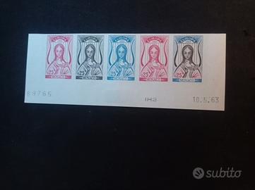 FOGLIETTO (MONACO)  "SERIE  EUROPA"  0,25 Fr.