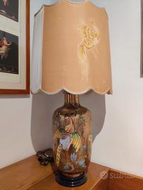 Lampada con decorazione