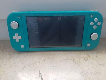 Nintendo switch lite azzurra