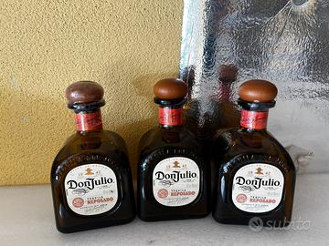 Bottiglie vuote tequila reposado Don Julio