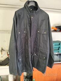 GIACCA A VENTO UOMO IMPERMEABILE CON CAPPUCCIO