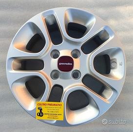 4 Cerchi In Lega NUOVI Originali Fiat Panda