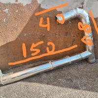 tubo inox in ottime condizione 