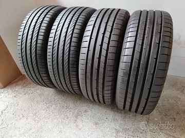 4 gomme 225/55/18 estive Seminuove