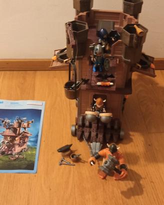 Playmobil Knight 9340 - Fortezza mobile cavalieri