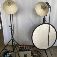 Atrezzatura per studio fotografico