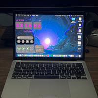 MacBook Pro M1 touchbar batteria 96% + borsa