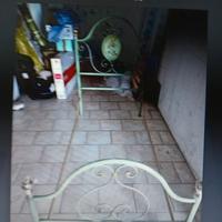 Letto singolo ferro battuto