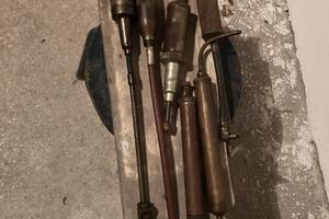 set di sei sgrassatori a pressione del 1920/1940