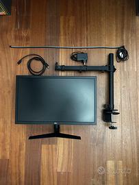 Monitor da gaming LG 24’ full HD 144hz
