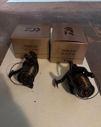 2 Daiwa 23 Emblem 45 SCW QD - Come nuovi