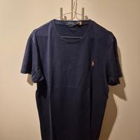 T-shirt uomo Polo Ralph Lauren blu TG L 