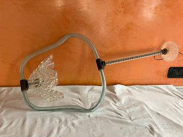 Lampadario vetro di Murano vintage