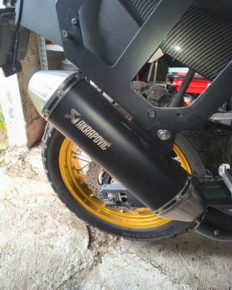 terminale replica akrapovic per Yamaha tenere 700