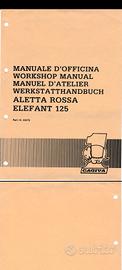 Manuale officina Cagiva Elefant/ Aletta Rossa 125