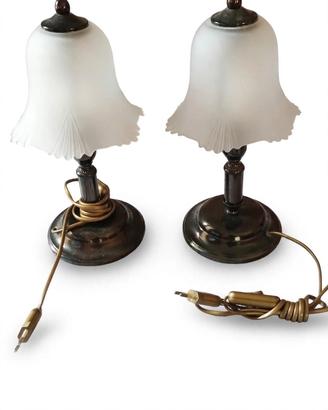 Coppia Abat-jour Vintage Tulipano .
