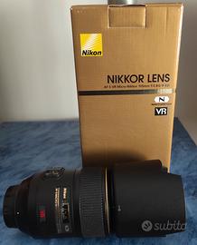 Obiettivo NIKKOR AF-S VR Micro 105mm f/2.8G IF-ED