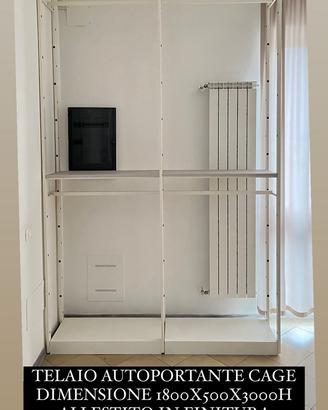 Telaio negozio / cabina armadio