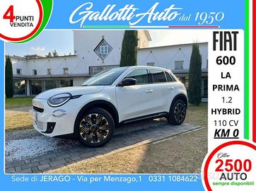 Fiat 600 1.2 hybrid La Prima 110cv