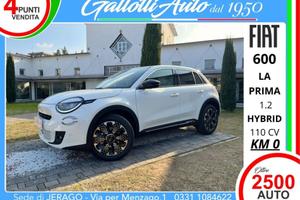 Fiat 600 1.2 hybrid La Prima 110cv