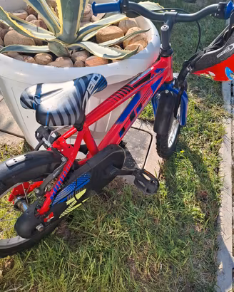 Bicicletta con caschetto