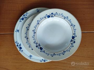 Servizio piatti in porcellana Guy Degrenne