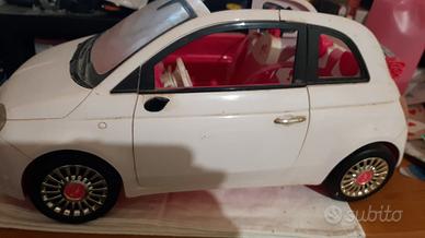 Fiat 500 bianca di Barbie ( fuori produzione)